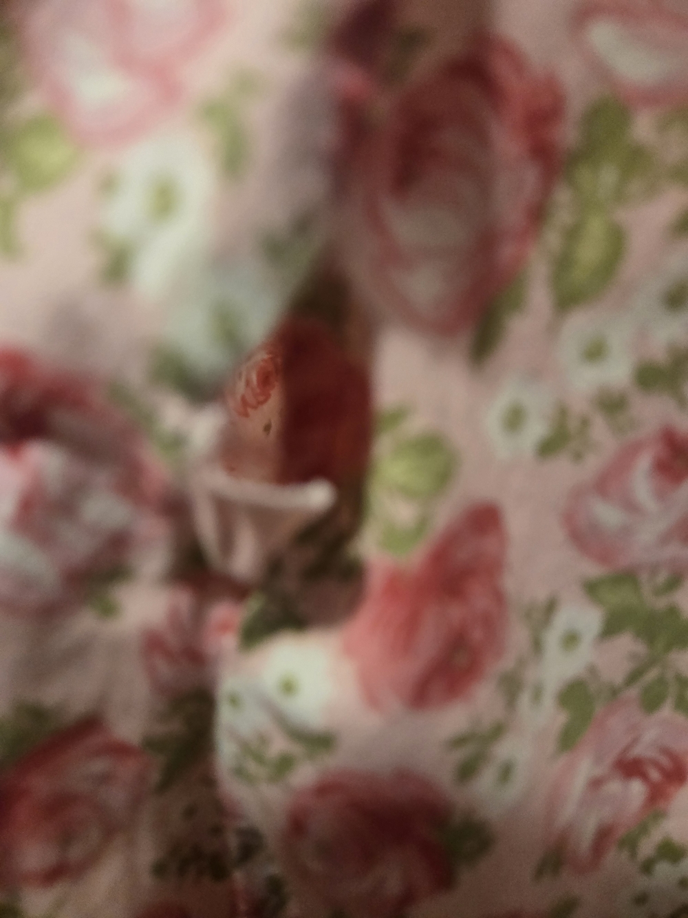 1950s Penneys Brentwood Floral Vintage  Pink Dress - Picture 4 of 13